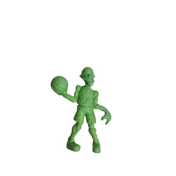 Jump Shot Rot SLUG Zombies Green Basketball Playing Zombie Jakks 2012 Series 2 - Picture 5 of 7